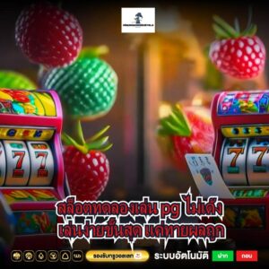 สล็อตทดลองเล่น pg ไม่เด้ง เล่นง่ายขั้นสุด แค่ทายผลถูก